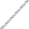 Thumbnail Image 2 of Diamond Infinity Link Bracelet 1/20 ct tw Sterling Silver 7.5"