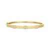 Thumbnail Image 1 of Le Vian Vault Diamond Pebbled Bangle Bracelet 1/4 ct tw 14K Honey Gold 6.75"