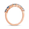 Thumbnail Image 3 of Le Vian Montana Sapphire Ombré Seven-Stone Ring 14K Strawberry Gold