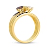 Thumbnail Image 3 of Le Vian Multi-Shape Diamond Three-Row Ring 7/8 ct tw 14K Honey Gold