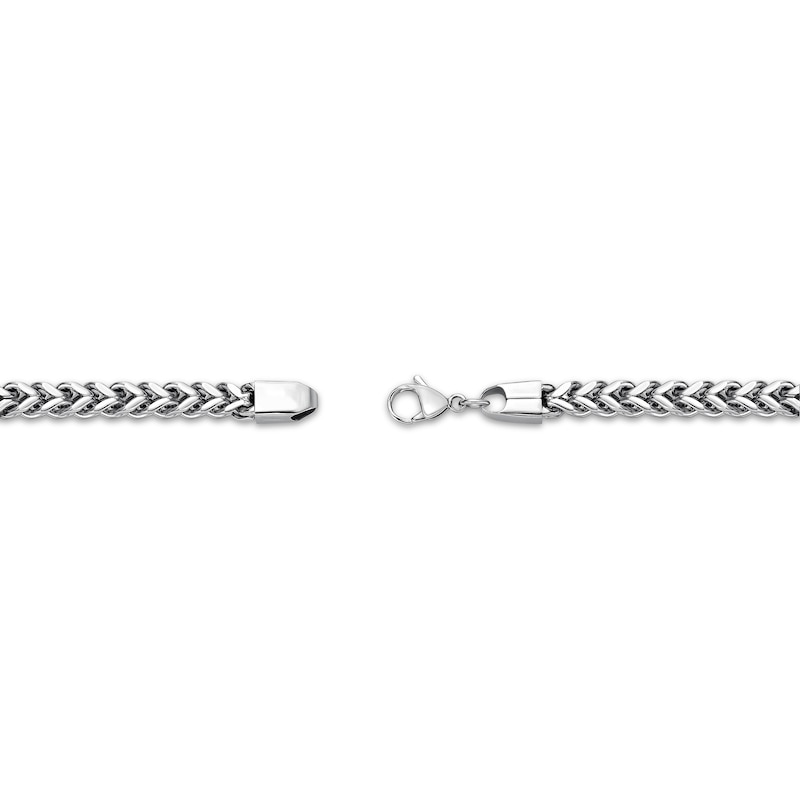 Main Image 2 of 6mm Foxtail Chain Necklace Stainless Steel 26"