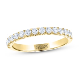 THE LEO Legacy Lab-Grown Diamond Wedding Band 1/2 ct tw 14K Yellow Gold