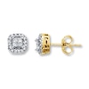 Thumbnail Image 0 of Diamond Earrings 1/4 carat tw 10K Yellow Gold