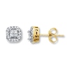 Thumbnail Image 0 of Diamond Earrings 1/4 carat tw 10K Yellow Gold