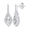 Thumbnail Image 1 of Unstoppable Love 1/2 ct tw Earrings 10K White Gold