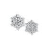 Thumbnail Image 0 of Diamond Earrings 1/20 ct tw Round-cut Sterling Silver