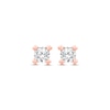 Thumbnail Image 1 of Diamond Earrings 1/4 ct tw Round-cut 14K Rose Gold (I/I2)