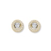 Thumbnail Image 1 of Unstoppable Love 1/6 ct tw Earrings 10K Yellow Gold