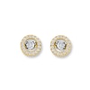 Thumbnail Image 2 of Unstoppable Love 1/6 ct tw Earrings 10K Yellow Gold