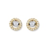 Thumbnail Image 1 of Unstoppable Love 1/4 ct tw Earrings 10K Yellow Gold