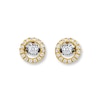 Thumbnail Image 2 of Unstoppable Love 1/4 ct tw Earrings 10K Yellow Gold