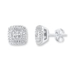 Thumbnail Image 1 of Diamond Earrings 1/20 ct tw Round-cut Sterling Silver