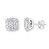 Thumbnail Image 0 of Diamond Earrings 1/20 ct tw Round-cut Sterling Silver