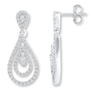 Thumbnail Image 0 of Diamond Earrings 3/4 ct tw Round-cut 10K White Gold