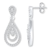 Thumbnail Image 1 of Diamond Earrings 3/4 ct tw Round-cut 10K White Gold