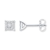 Thumbnail Image 1 of Diamond Stud Earrings 1/10 Carat tw Round-cut Sterling Silver