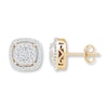 Thumbnail Image 0 of Diamond Earrings 1/4 ct tw Round-cut 10K Yellow Gold