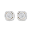 Thumbnail Image 2 of Diamond Earrings 1/4 ct tw Round-cut 10K Yellow Gold
