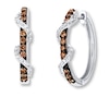 Thumbnail Image 0 of Le Vian Chocolate Diamonds 1/2 ct tw Earrings 14K Vanilla Gold