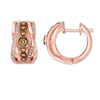 Thumbnail Image 0 of Le Vian Diamond Hoop Earrings 5/8 ct tw 14K Strawberry Gold