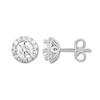 Thumbnail Image 0 of THE LEO Diamond Earrings 1-1/2 ct tw Round-cut 14K White Gold