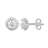 Thumbnail Image 1 of THE LEO Diamond Earrings 1-1/2 ct tw Round-cut 14K White Gold