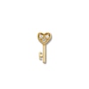 Thumbnail Image 0 of Key Single Earring Diamond Accents 10K Yellow Gold