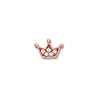 Thumbnail Image 1 of Crown Single Earring Diamond Accents 10K Rose Gold