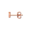 Thumbnail Image 2 of Crown Single Earring Diamond Accents 10K Rose Gold