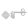 Thumbnail Image 1 of Diamond Earrings 1/15 ct tw Round-cut 10K White Gold