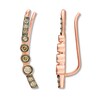 Le Vian Chocolate Diamond Earring Climbers 1/2 ct tw 14K Rose Gold