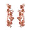 Thumbnail Image 0 of Le Vian Chocolate Diamond Earring Climbers 1/3 ct tw 14K Strawberry Gold