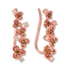 Thumbnail Image 1 of Le Vian Chocolate Diamond Earring Climbers 1/3 ct tw 14K Strawberry Gold