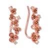 Thumbnail Image 2 of Le Vian Chocolate Diamond Earring Climbers 1/3 ct tw 14K Strawberry Gold
