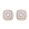 Thumbnail Image 0 of Diamond Earrings 1/3 ct tw Round-cut 10K Rose Gold