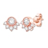 Thumbnail Image 1 of Emmy London Diamond Earrings 1/2 ct tw Round-cut 10K Rose Gold
