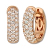 Thumbnail Image 0 of Le Vian Nude Diamond Hoop Earrings 1 ct tw 14K Strawberry Gold