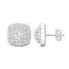 Thumbnail Image 1 of Diamond Earrings 3/4 ct tw Round-cut 14K White Gold