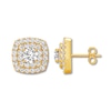 Thumbnail Image 0 of Diamond Earrings 1 ct tw Round-cut 14K Yellow Gold