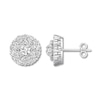 Thumbnail Image 0 of Diamond Earrings 1 ct tw Round-cut 14K White Gold