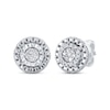 Thumbnail Image 0 of Diamond Earrings 1/20 ct tw Round-cut Sterling Silver