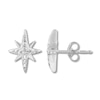 Thumbnail Image 1 of North Star Earrings 1/10 ct tw Diamonds 10K White Gold