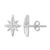 Thumbnail Image 2 of North Star Earrings 1/10 ct tw Diamonds 10K White Gold