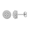 Diamond Earrings 1 ct tw Round-cut 10K White Gold
