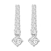 Thumbnail Image 0 of THE LEO Diamond Earrings 5/8 ct tw Round-cut 14K White Gold