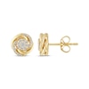 Thumbnail Image 0 of Diamond Earrings 1/4 ct tw Round-cut 10K Yellow Gold