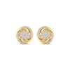 Thumbnail Image 2 of Diamond Earrings 1/4 ct tw Round-cut 10K Yellow Gold