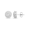 Thumbnail Image 0 of Diamond Earrings 1/2 ct tw Round-cut 10K White Gold