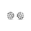 Thumbnail Image 1 of Diamond Earrings 1/2 ct tw Round-cut 10K White Gold