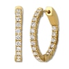 Thumbnail Image 1 of Le Vian Nude Diamond Hoop Earrings 1 ct tw 14K Honey Gold